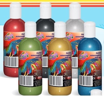 Picture of Otocki Farby plakatowe 250 ml metaliczne zote (OTOC0016)