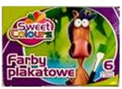 Picture of Otocki Farby plakatowe 6 kolorw 20 ml