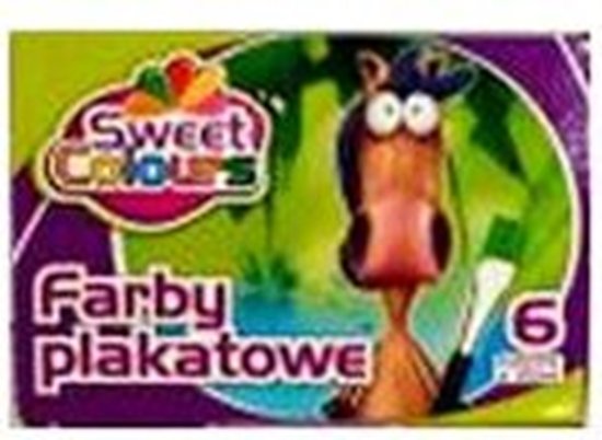 Picture of Otocki Farby plakatowe 6 kolorw 20 ml