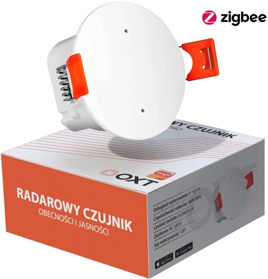 Picture of OXT Czujnik radar obecnoci jasnoci 230V ZigBee TUYA