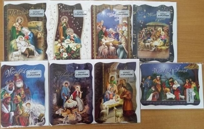 Picture of Panorama Karnet Boe Narodzenie B6 z opatkiem + koperta - 262987