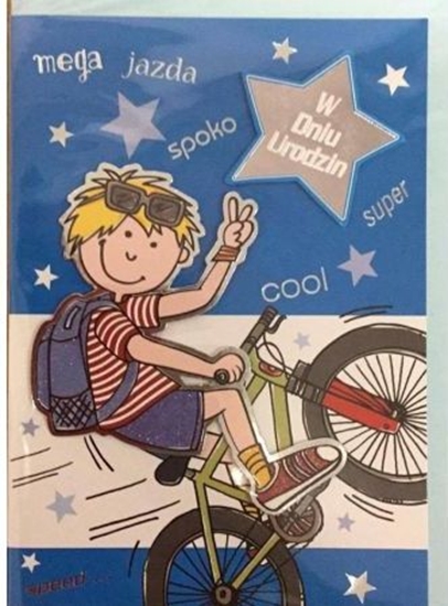 Изображение Panorama Karnet urodziny B6 Premium 30 + koperta