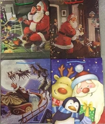 Picture of Panorama Torebka ozdobna brokat Boe Narodzenie PL-6Br mix