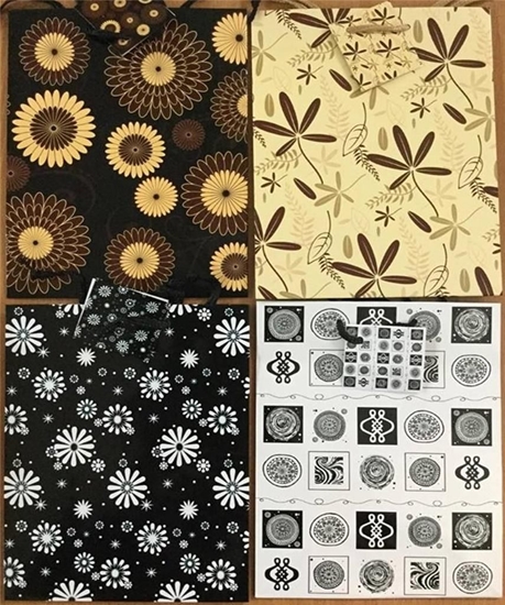 Picture of Panorama Torebka ozdobna laminowana PL-2 zestaw 01 ornament