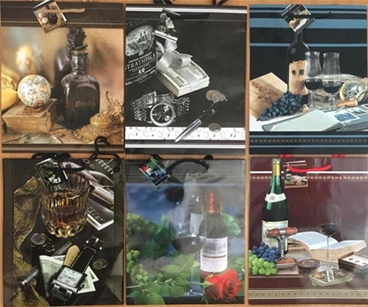 Picture of Panorama Torebka prezentowa ozdobna laminowana PL-6 mskie mix