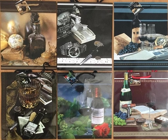 Picture of Panorama Torebka prezentowa ozdobna laminowana PL-6 mskie mix