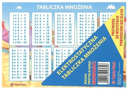 Picture of Panta Plast Elektrostatyczna Tabliczka Mnoenia
