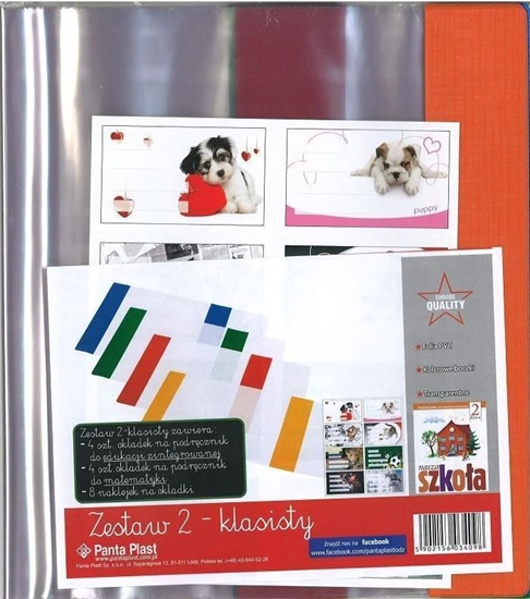 Picture of Panta Plast Okadki zestaw 2-klasisty - 196082