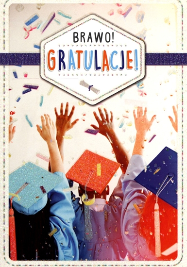 Picture of PASSION CARDS Karnet Brawo gratulacje