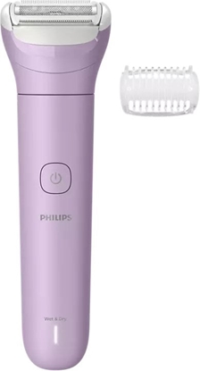 Изображение Philips 6000 series Lady Shaver Series 6000 Cordless shaver, Wet & Dry, Foil shaver, 1 head(s), Lilac, Battery, Built-in battery, Lithium Polymer (LiPo)