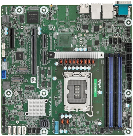 Picture of Pyta gówna ASRock Z890D4U pyta gówna Intel Z890 LGA 1851 (Socket V1) micro ATX