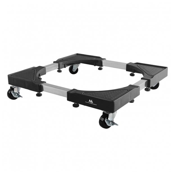 Изображение Podstawa pod pralk ruchoma Maclean MC-118 B, blokada kóek, szer. 500-700mm, uniwersalna, do 200kg