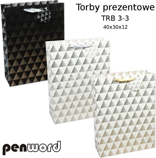 Picture of Polsirhurt Torba prezentowa 40x30x12 MIX KOLORÓW (TRB 3-3)