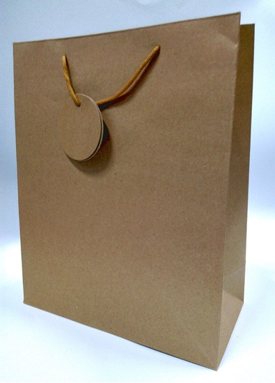 Picture of Polsirhurt Torba prezentowa szara TRB 39-2 32x26x12