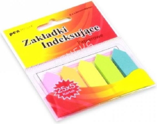 Picture of Polsirhurt Zakadki indeksujce ZI-01 papierowe 5x25 12mmx45mm