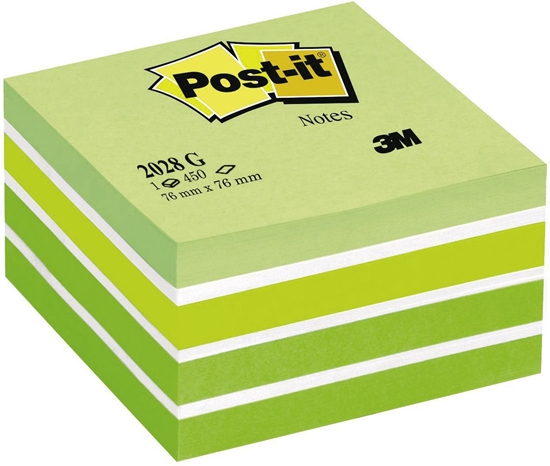 Picture of Post-it Bloczek samoprzylepny 76x76/450K zielony (FT510093238)