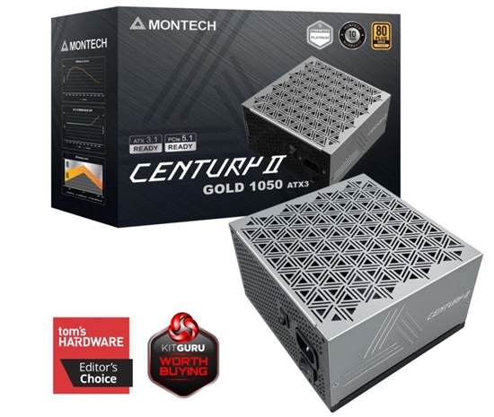 Изображение Power Supply|MONTECH|CENTURY II|ATX|1050 W|CENTURYII1050