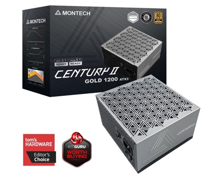 Изображение Power Supply|MONTECH|CENTURY II|ATX|1200 W|CENTURYII1200