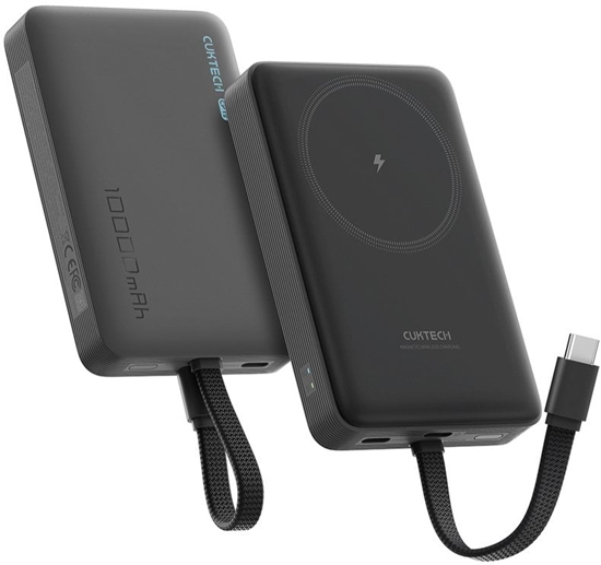 Picture of Powerbank Cuktech CP132ML 10000mAh kompatybilny z MagSafe - czarny