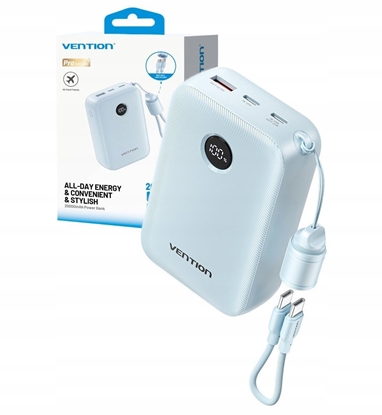 Picture of Powerbank Vention FKBL0-C 20000mAh Niebieski