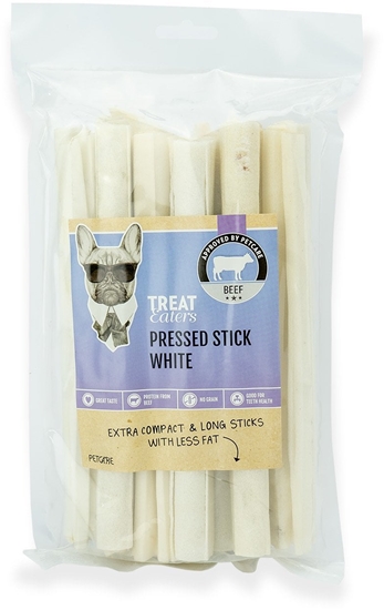 Picture of Pressed sticks White 20x2 cm. 10 pcs