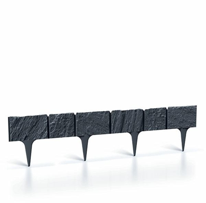 Picture of PROSPERPLAST OBRZEE OGRODOWE 3,9m GARDEN STONE ANTRACYT