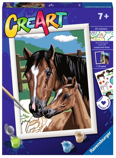 Picture of Ravensburger CreArt dla dzieci: Ko i kotki