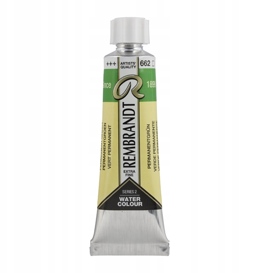 Изображение Rembrandt Watercolour Tube Permanent Green 662