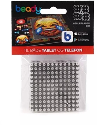 Attēls no Revell Beady Perleplade 6x6cm 4stk.