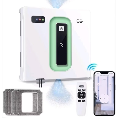 Picture of Riff HCR-21 SQUARE logu putekļsūcējs robots 72W 100-240V 3 režīmi / 4 tīrīšanas lupatiņas / tālvadības pults