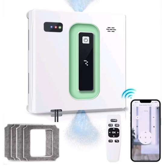 Picture of Riff HCR-21 SQUARE logu putekļsūcējs robots 72W 100-240V 3 režīmi / 4 tīrīšanas lupatiņas / tālvadības pults