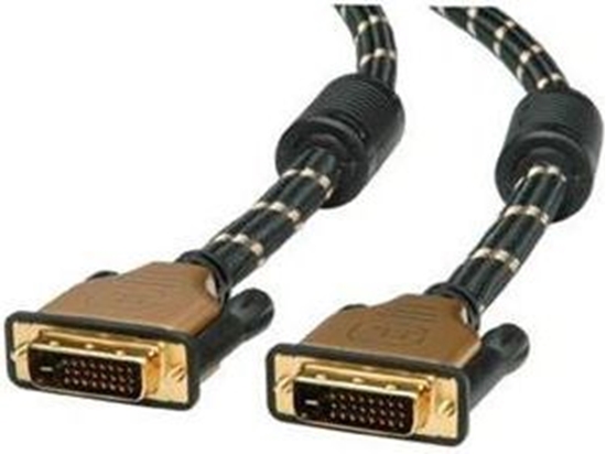 Picture of Roline GOLD Monitor Cable, DVI (24+1), Dual Link, M/M, 2 m
