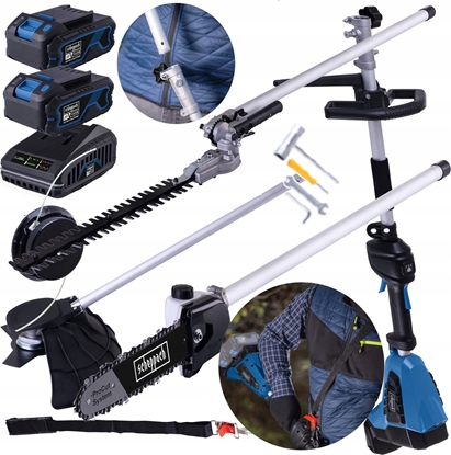 Attēls no Scheppach Zestaw 4w1 BC-MFH400-X 20 V IXES