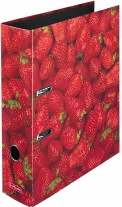 Attēls no Segregator Herlitz A4 80mm czerwony (10485126)