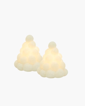 Picture of Sirius Home 13325, Light decoration figure, White, Wax, Ambience, Universal, 2 bulb(s)