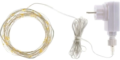 Attēls no Sirius Home Knirke, Light decoration chain, Silver, Transparent, Ambience, Transparent, 80 bulb(s), LED