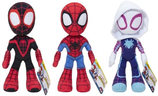 Picture of SPIDEY PLUSH 20 CM W2 ASS CDU - assorted