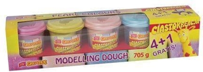 Изображение Spokey Ciastokreacja - masa plastyczna. 5 perowych kolorów