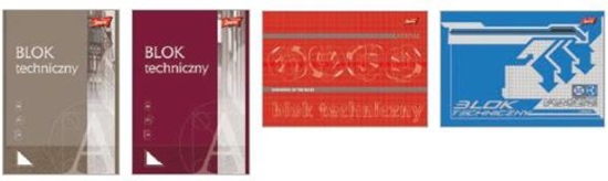 Picture of St. Majewski Blok techniczny A4 10k biay