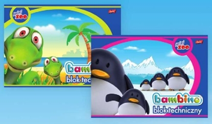 Picture of St. Majewski Blok techniczny A4 10k biay 10szt.