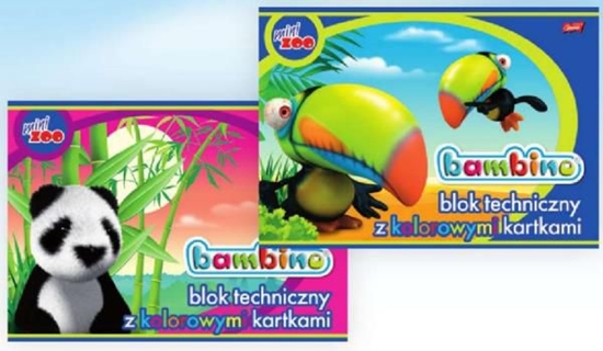 Picture of St. Majewski Blok techniczny A4 10k kolorowy 10szt.