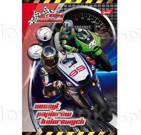 Picture of St. Majewski Zeszyt papierów kolorowych A5 10 kartek