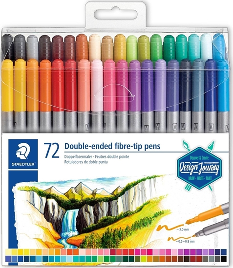 Picture of Staedtler Flamastry dwustronne Staedtler 72k Design Journey nr 3200