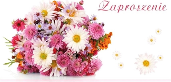 Изображение Stamp Zaproszenia Flowers nr 02 (opakowanie 10 szt)
