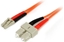 Picture of StarTech Patchcord wiatowodowy LC-SC, Multimode, 50/125, Duplex, 2m (50FIBLCSC2)