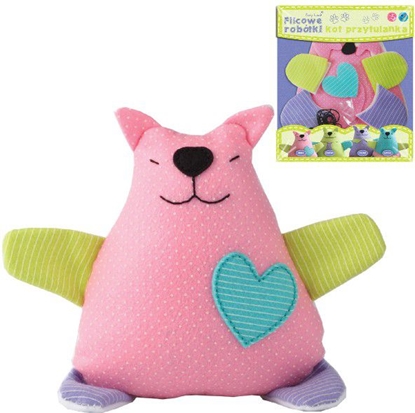 Picture of Stnux STNUX Przytulanka Kot Mela z Sercem - FCP210