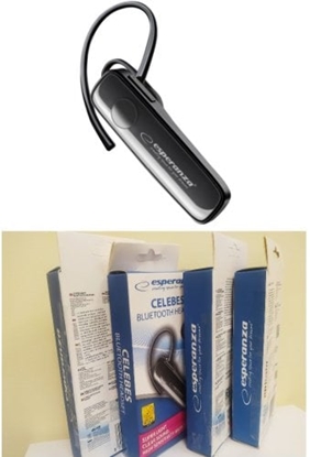 Attēls no Suchawki Esperanza EH184K bluetooth suchawka (opakowanie Bojats) EH184K DAMAGE (9202318424634)