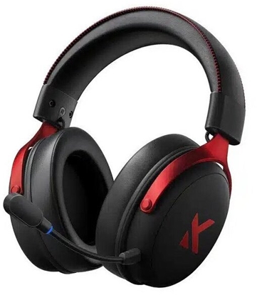 Attēls no Suchawki MCHOSE Bezprzewodowe suchawki do gier czarne/czerwone V9 PRO