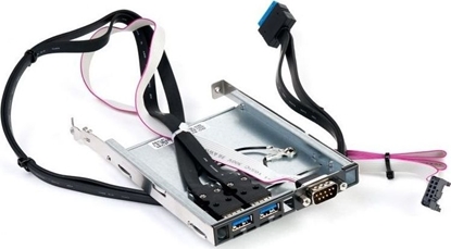 Attēls no SuperMicro Panel 2x USB 3.0, 1x COM do slotu slim DVD (MCP-220-00114-0N)