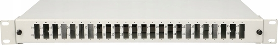 Picture of Switch ExtraLink 48 CORE FIBER OPTIC PATCH PANEL GRAY DUPLEX HOLES